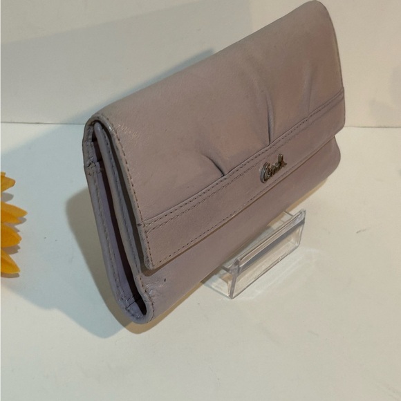 Vintage Coach Light Purple Leather Wallet and checkbook clutch - Picture 3 of 7